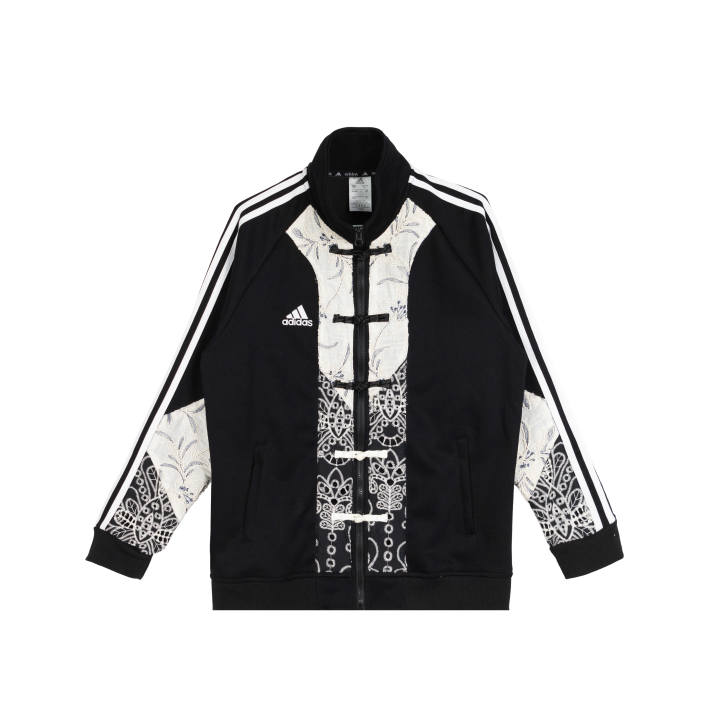 Adidas Adidas Jackets Unisex Black Stand Collar Moderate Workwear