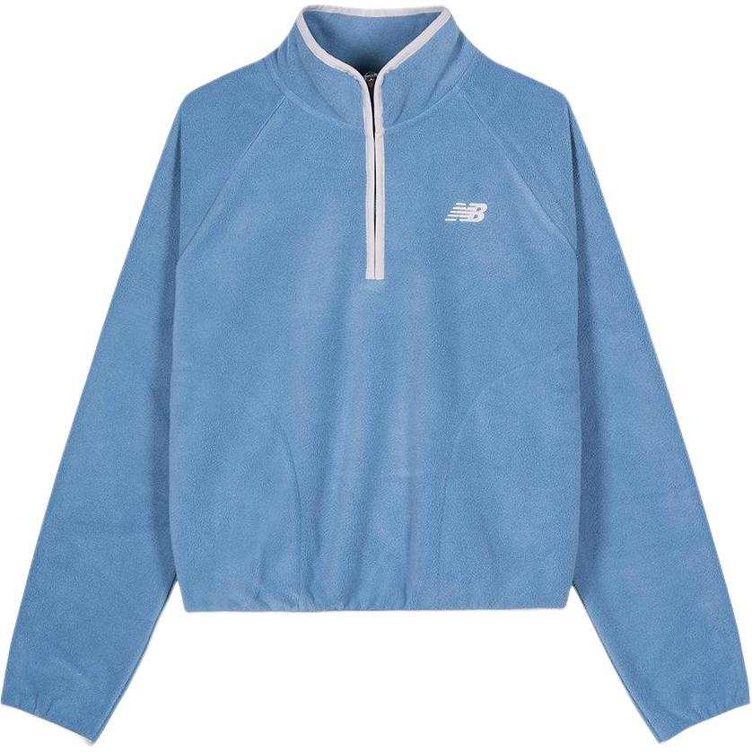 New Balance New Balance Sweatshirts Women's Blue Stand Collar Moderate