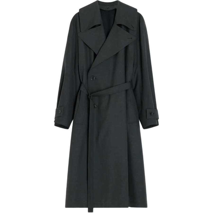 Lemaire Lemaire double-breasted belted trench coat