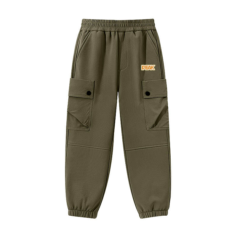 PEAK PEAK Kids Cargo Pants Thickness Waterproof And Breathable