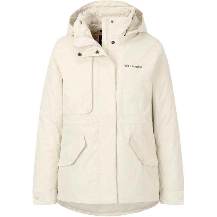 Columbia Down Jackets Women's Detachable Hood Thickened Parka Down Jacket