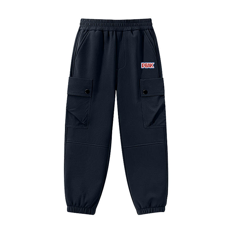 PEAK Kids Cargo Pants Thickness Waterproof And Breathable