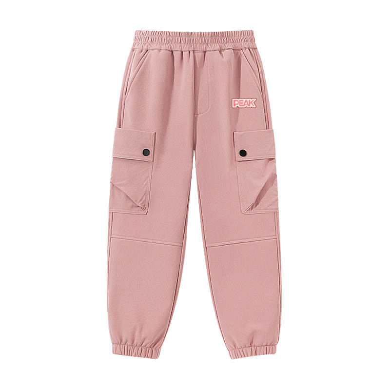PEAK Kids Cargo Pants Thickness Waterproof And Breathable