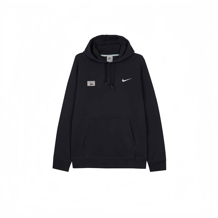 Nike Nike Sweatshirts Men's Black Hooded Thickened