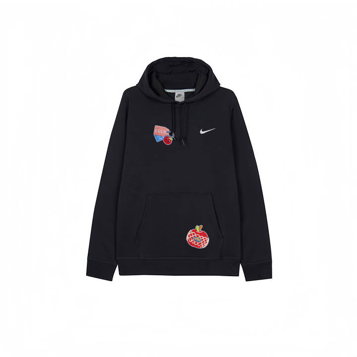 Nike Nike Sweatshirts Men's Black Hooded Thickened