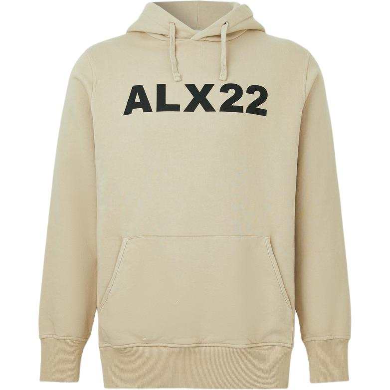 1017 ALYX 9SM Sweatshirts Men's Dark Khaki Hooded Non Detachable Moderate