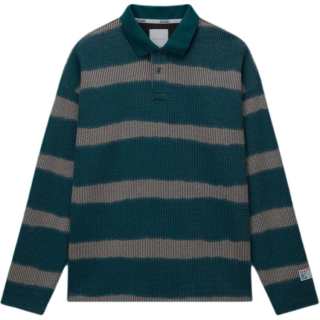 Napapijri x Martine Rose striped polo shirt