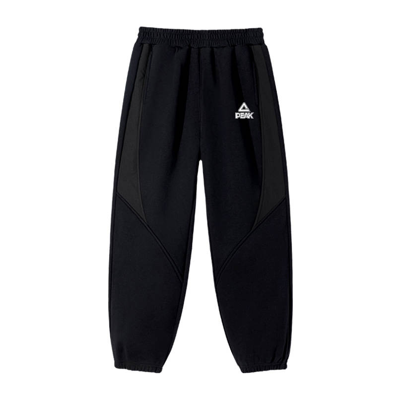 PEAK PEAK Kids Sweatpants Thickened And Fleece Lined