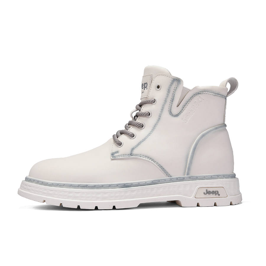 Jeep Jeep Combat Boots Men's White