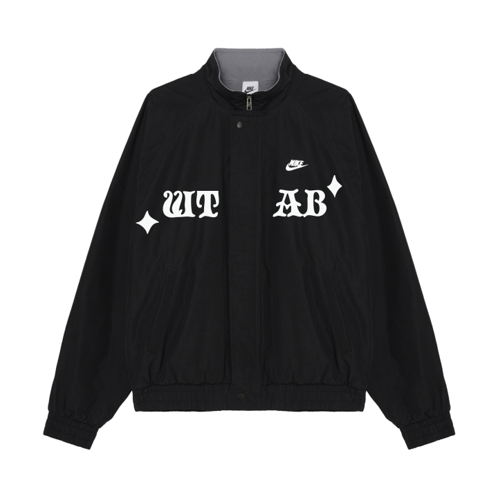 Nike Nike Club Jackets Unisex Black Stand Collar Moderate