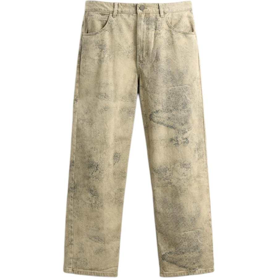 ZARA Casual Pants Men's Print Moderate Straight Fit Pants