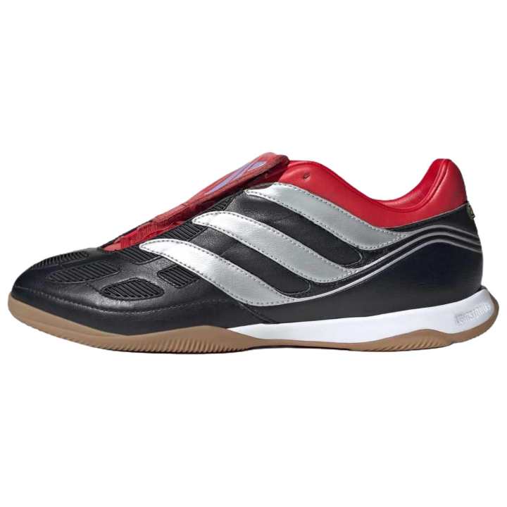 Adidas Adidas Predator Precision Soccer Shoes Unisex Black Silver Red