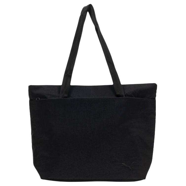 PUMA Nylon Tote Bag, Shopping Bag, Shoulder Bag Women's Black