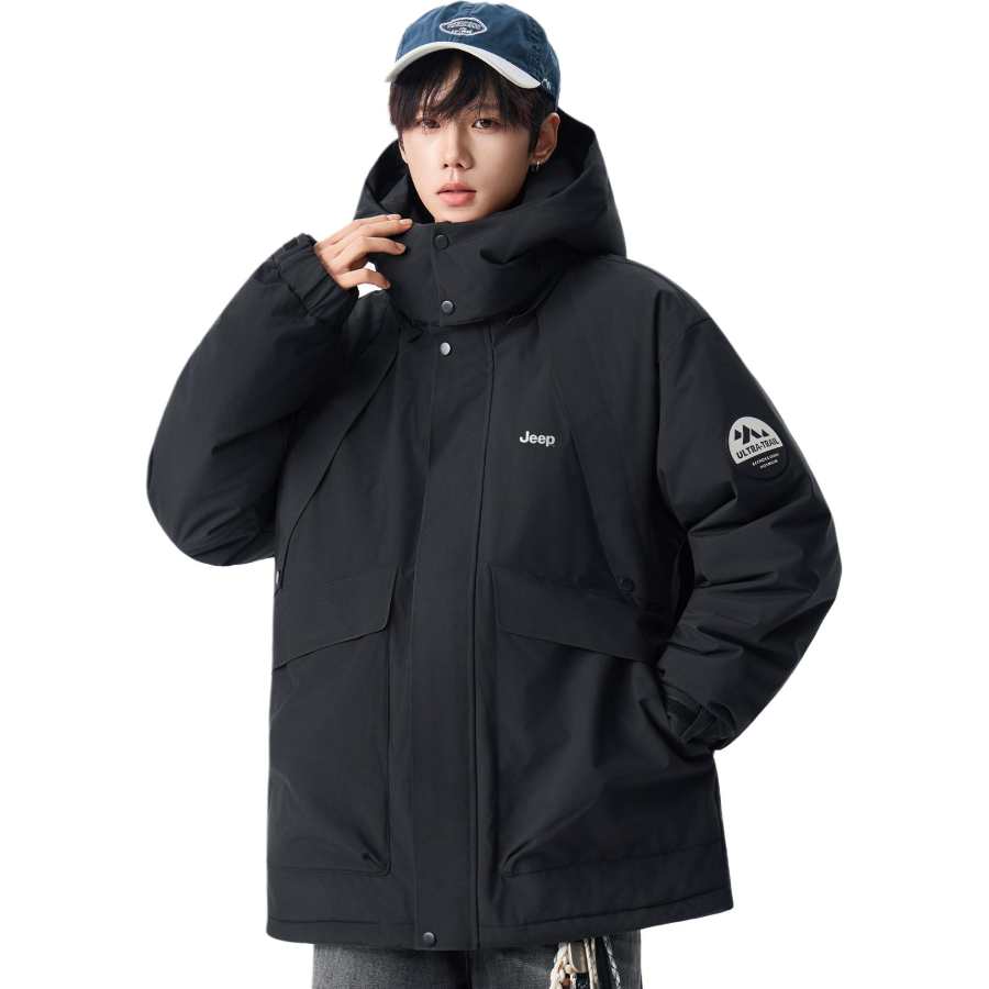 Jeep Jeep Down Jackets Unisex Thickened