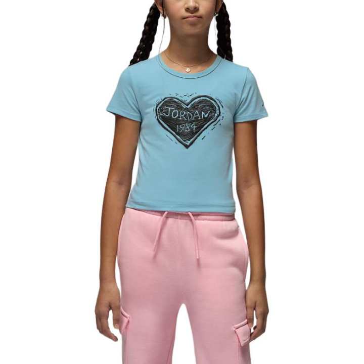 Jordan Jordan Kids T Shirts Crew Neck Moderate