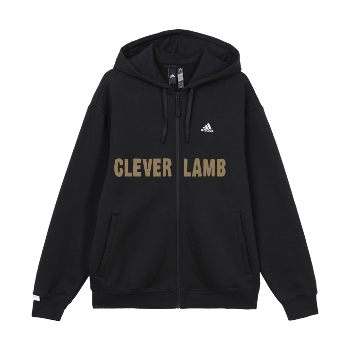 Adidas Adidas Jackets Unisex Black Hooded Fleece Lined Other