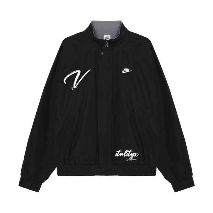 Nike Nike Club Jackets Unisex Black Stand Collar Moderate