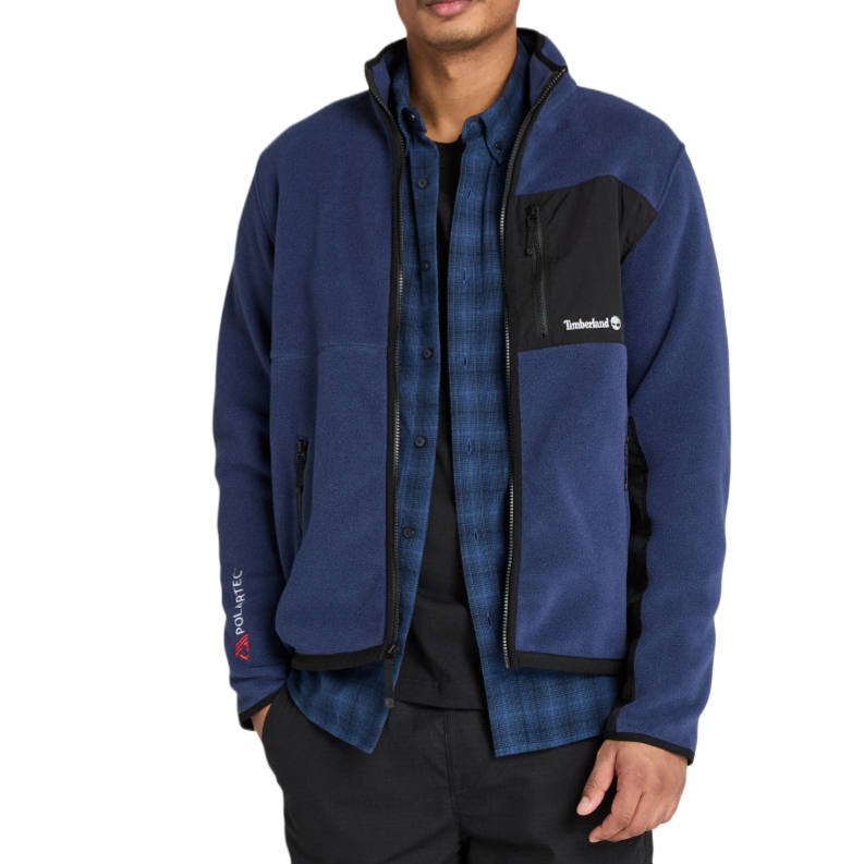Timberland Jackets Men's Blue Stand Collar Moderate Other