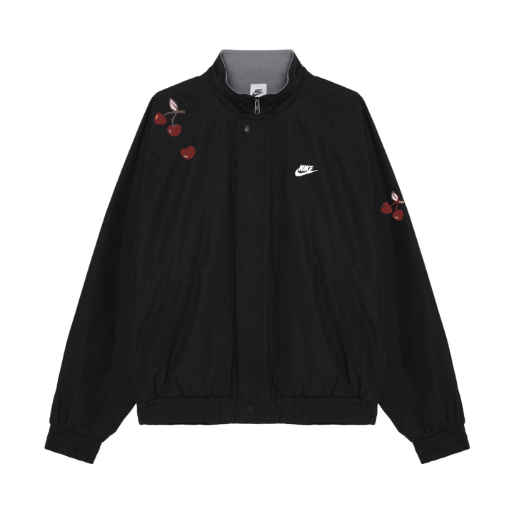 Nike Nike Club Jackets Unisex Black Stand Collar Moderate