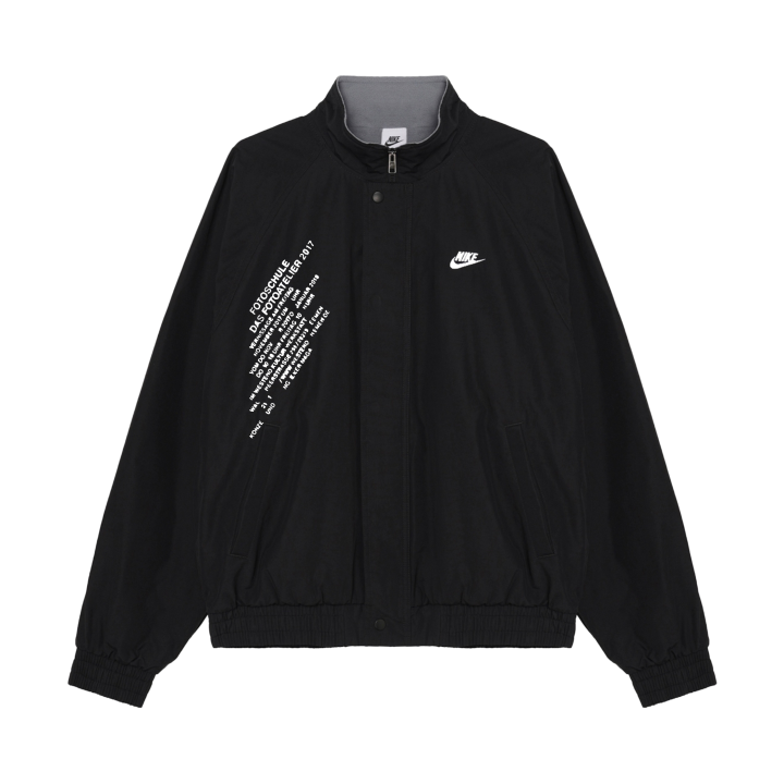 Nike Nike Club Jackets Unisex Black Stand Collar Moderate