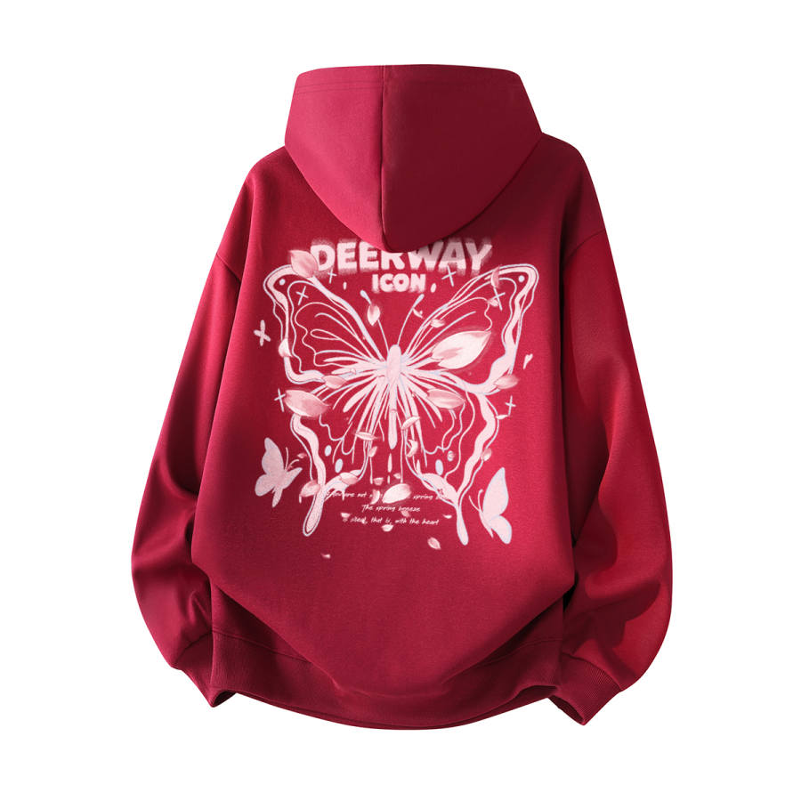 DEERWAY DEERWAY Sweatshirts Unisex Hooded Moderate Regular