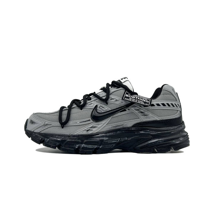 Nike Nike Initiator Cushioning Abrasion Resistant Lightweight Low top Running Shoes Unisex Obsidian Lime