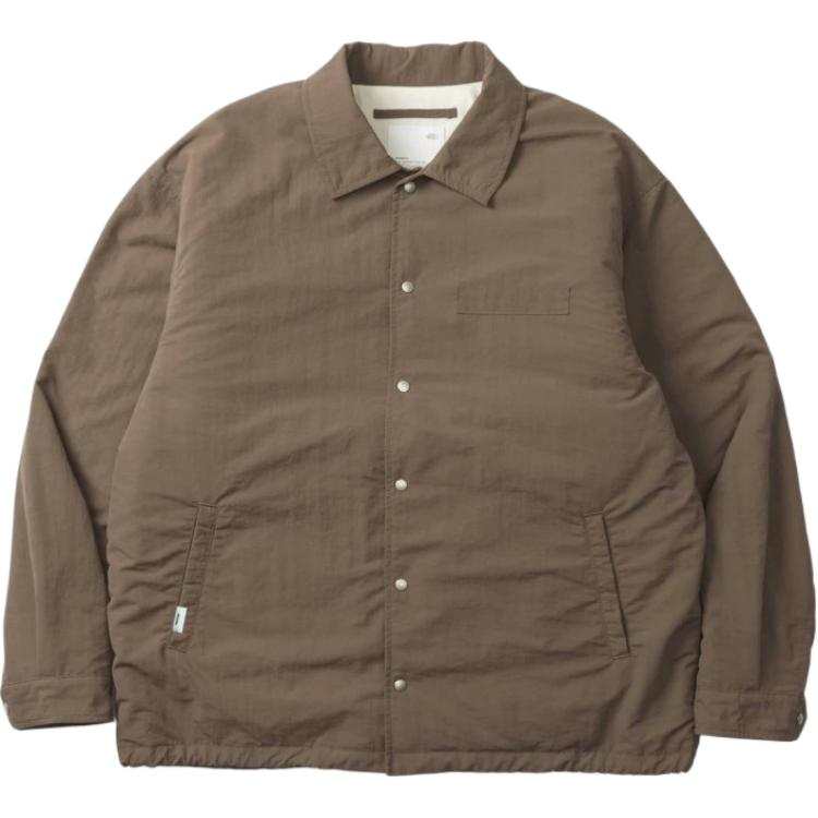 MADNESS MADNESS Puffer Jackets Unisex Walnut Crew Neck Moderate