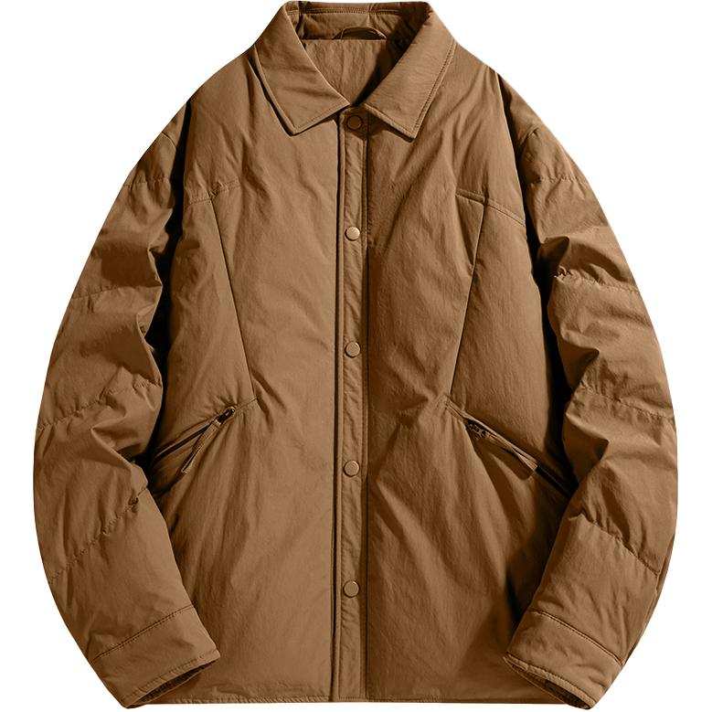 YALU Down Jackets Men's Lapel Moderate