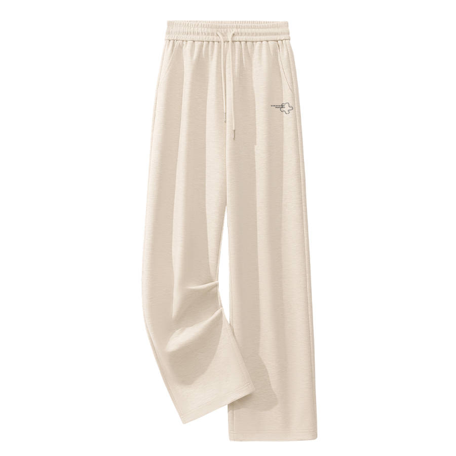Tonlion Casual Pants Women's Moderate Wide Leg Pants
