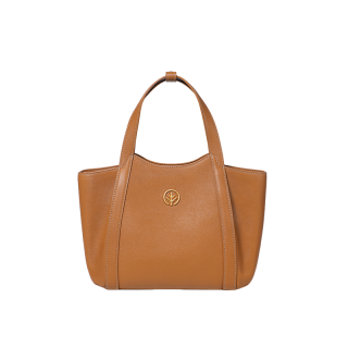 BAGTREE Cow Leather Handbag Regular Women's Acorn/Roasted Brown/Black/Clear Moon White/Mist Pink/Goose Pear Yellow