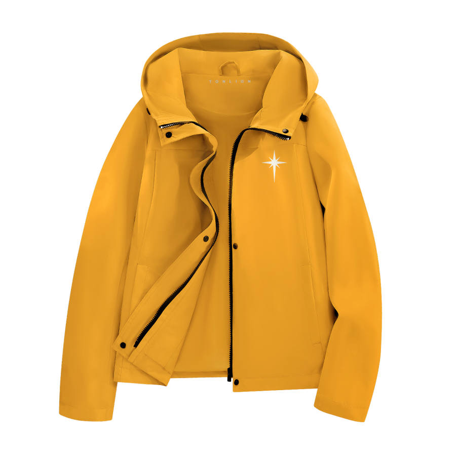 Tonlion Jackets Women's Hooded Moderate Workwear