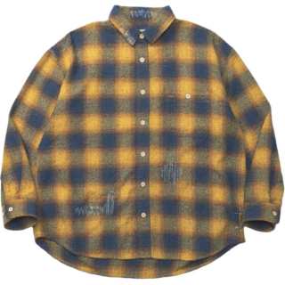 MADNESS Shirts Unisex Golden Orange Lapel Moderate Other