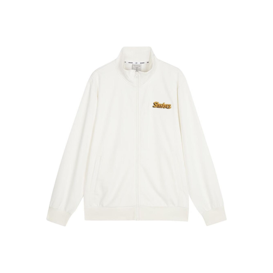Skechers Jackets & Coats Unisex Marshmallow White