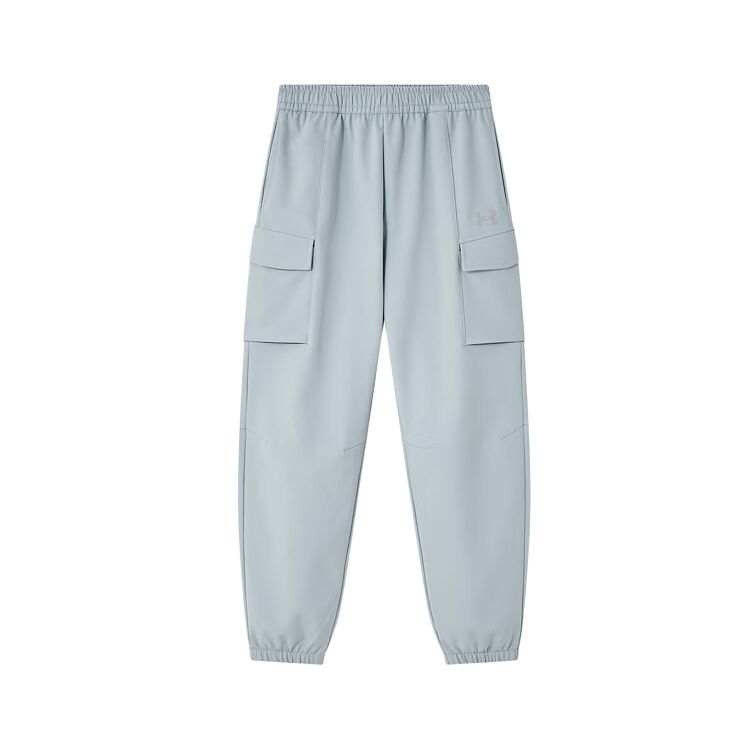 Under Armour Outdoor Collection, Woven Solid Color Elastic Cuff Thickened And Fleece Lined Kids' Sweatpants Kids'