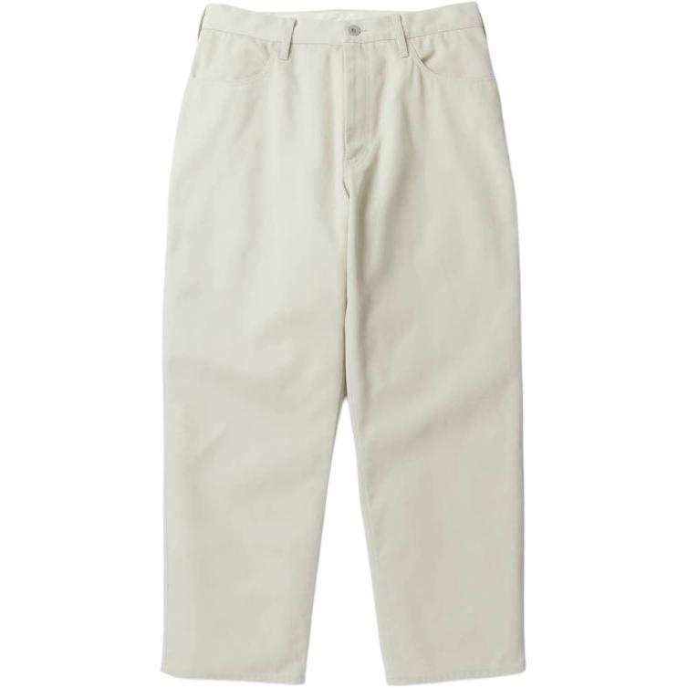 MADNESS Casual Pants Unisex Ivory Moderate Straight Fit Pants