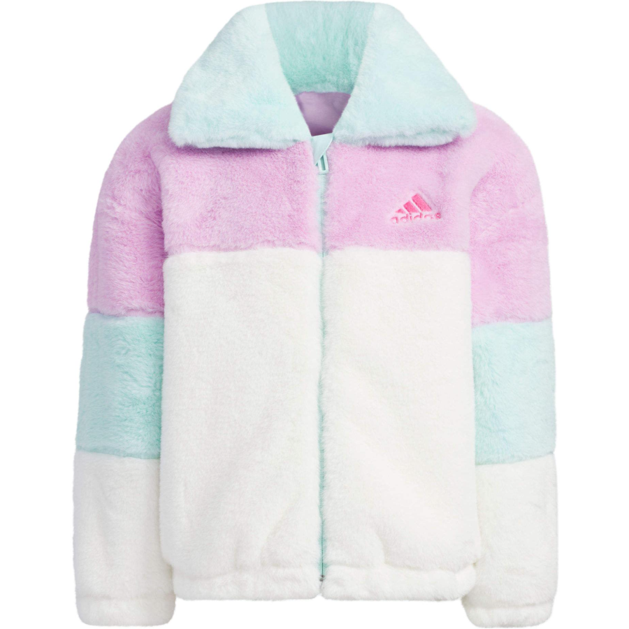 Adidas Adidas Velvet Jacket Top Sportswear Express Purple Kids'