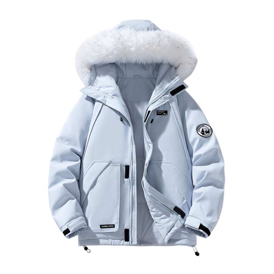 WARRIOR WARRIOR Puffer Jackets Women's Hooded Thickened Parka Puffer Jacket