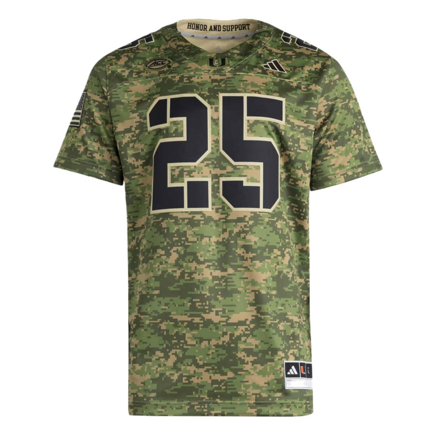 Adidas Adidas x NCAA Hurricanes Rugby Jersey Men's