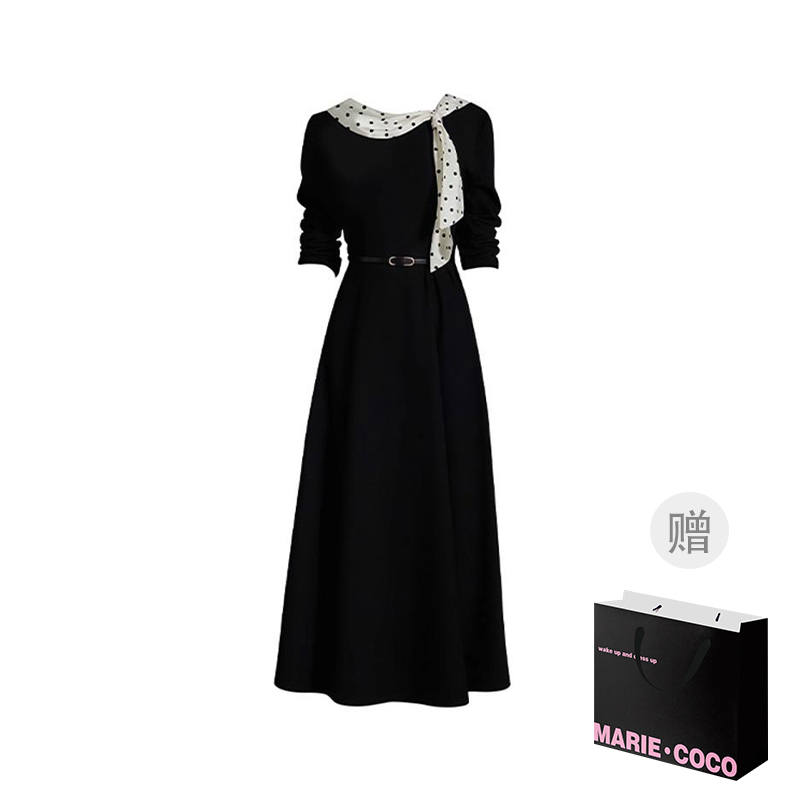 MARIE·COCO Two Piece Skirt Sets Women's Crew Neck Moderate Mid Length