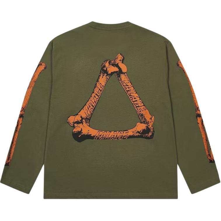PALACE FW25 TRI BONE LONGSLEEVE T Shirt Unisex