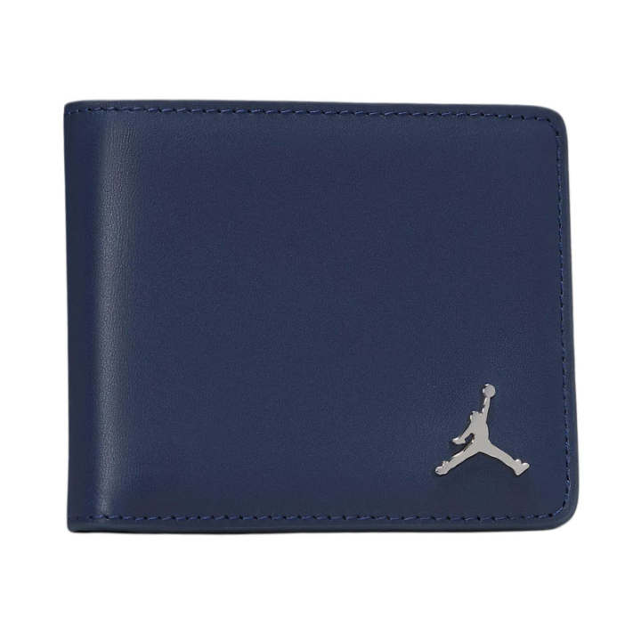 Jordan Jordan Jumpman Leather Wallet Men's Marine Blue