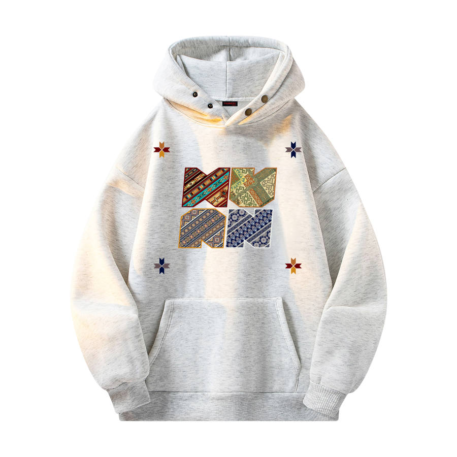 HUANQIU Sweatshirts Unisex Hooded Moderate Heavyweight