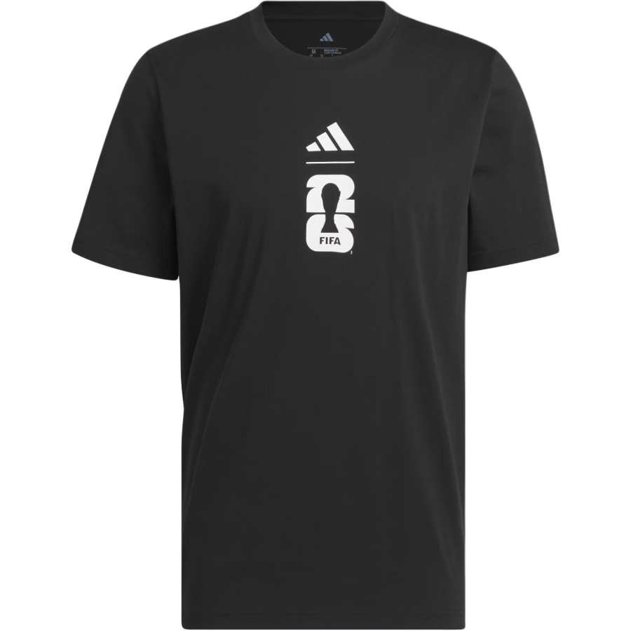 Adidas Adidas X FIFA T Shirts Men's Black Crew Neck Moderate Straight Fit