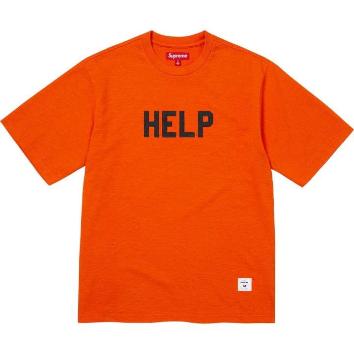 Supreme Supreme FW25 WEEK6 Help S/S Top T Shirt Unisex