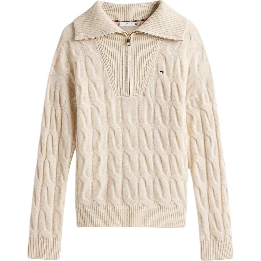 Tommy Hilfiger Tommy Hilfiger cable-knit zip sweater