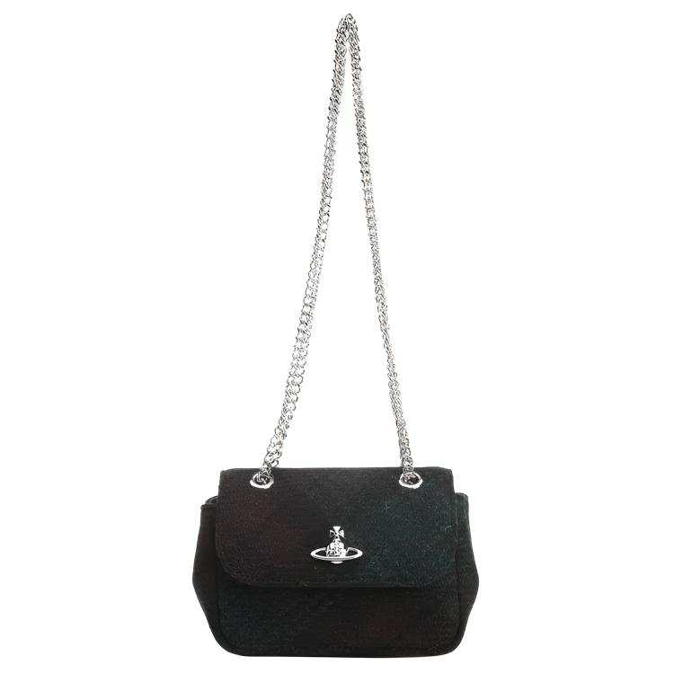 Vivienne Westwood Orb Plaque Chain Shoulder Bag