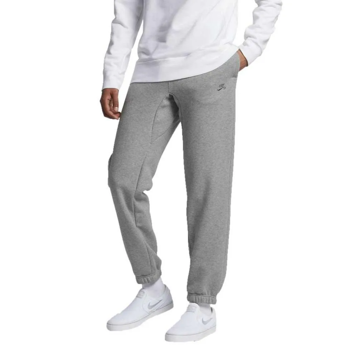 Nike Nike Knitted Sweatpants Men's Gray Thickened Cuffed Pants