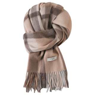 Tonlion 100% Sheep Wool Knit Scarves Unisex
