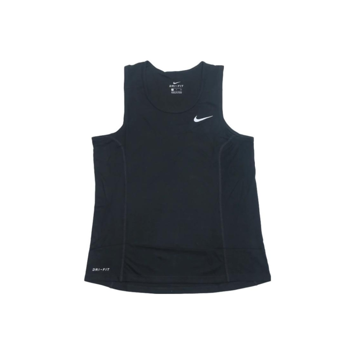 Nike Nike Tank Tops Men's Black Crew Neck Moderate Straight Fit