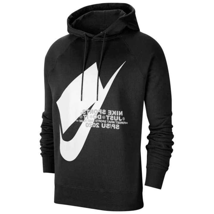 Nike Nike Sweatshirts Men's Black Hooded Moderate Regular